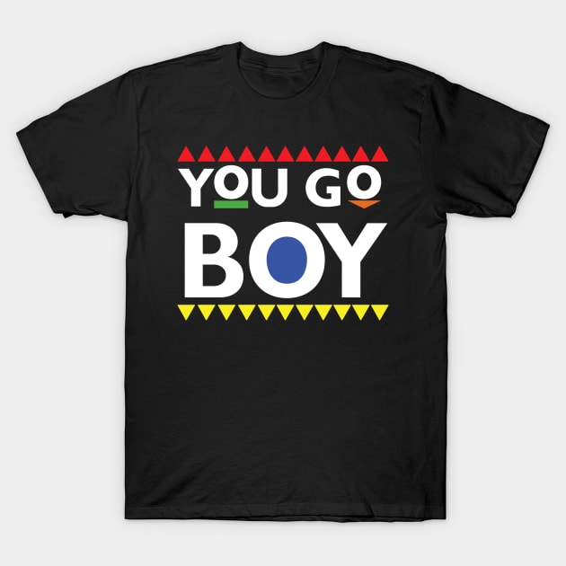 Martin-You Go Boy T-Shirt by BlackActionTeesOnDemand